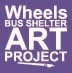 Wheels bus shelter art project logo Wheels bus shelter art project logo