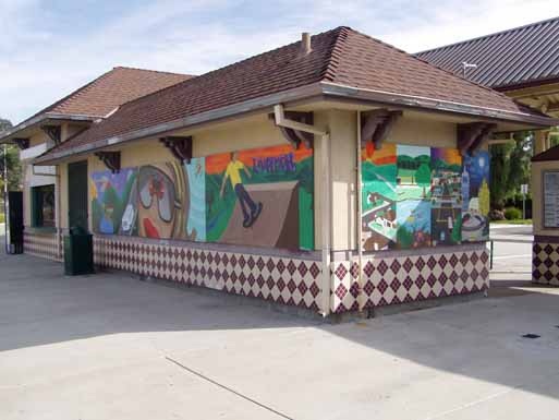 Bus depot mural Bus depot mural