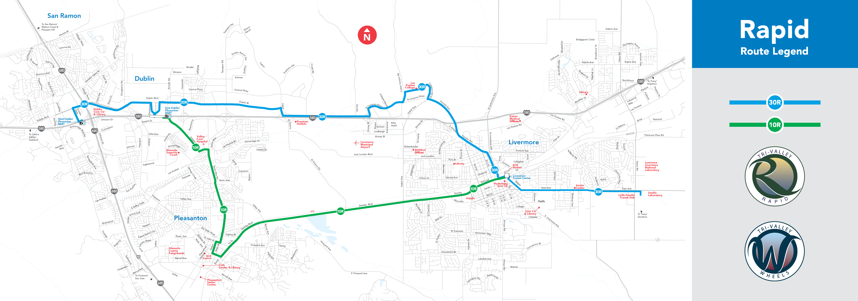 Route 501 Map